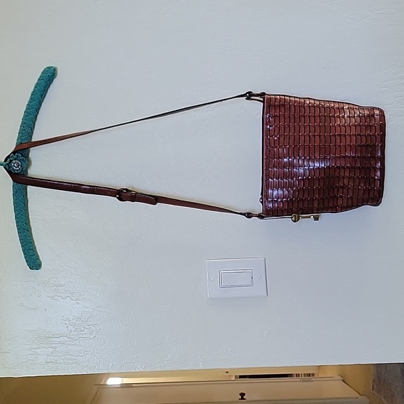 Fossil Genuine Leather Shoulder Bag - Picture 2 of 7